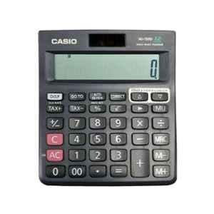 Casio MJ-120D 140x123x30.1mm Plastic Dark Grey & Black Dual Power Source Financial & Business Calculator