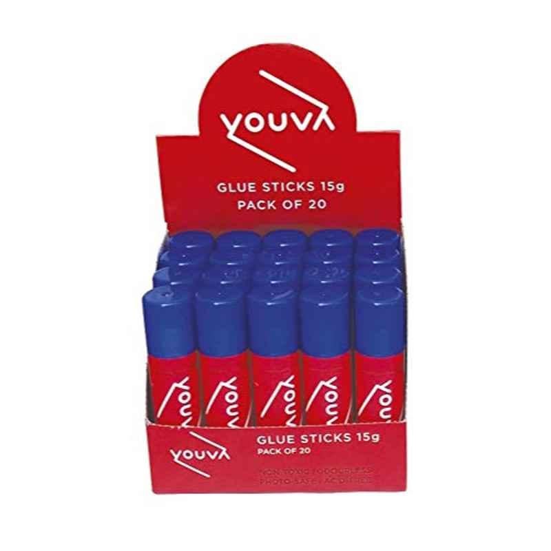 Navneet Youva 15g Glue Stick, 35236 (Pack of 20)