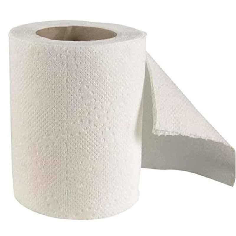 Chemex 10x10cm 2 Ply 300 Pulls White Toilet Tissue Roll