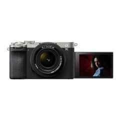 Sony Alpha ILCE-7CM2L 33MP Silver Interchangeable Lens Mirrorless Full Frame Camera with 4K Recording, ILCE-7CM2L/SQ IN5