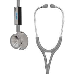 Lifeline Aluminium Grey Single Diaphragm Chest Piece Stethoscope with 2 Way Tube, STH011-GR