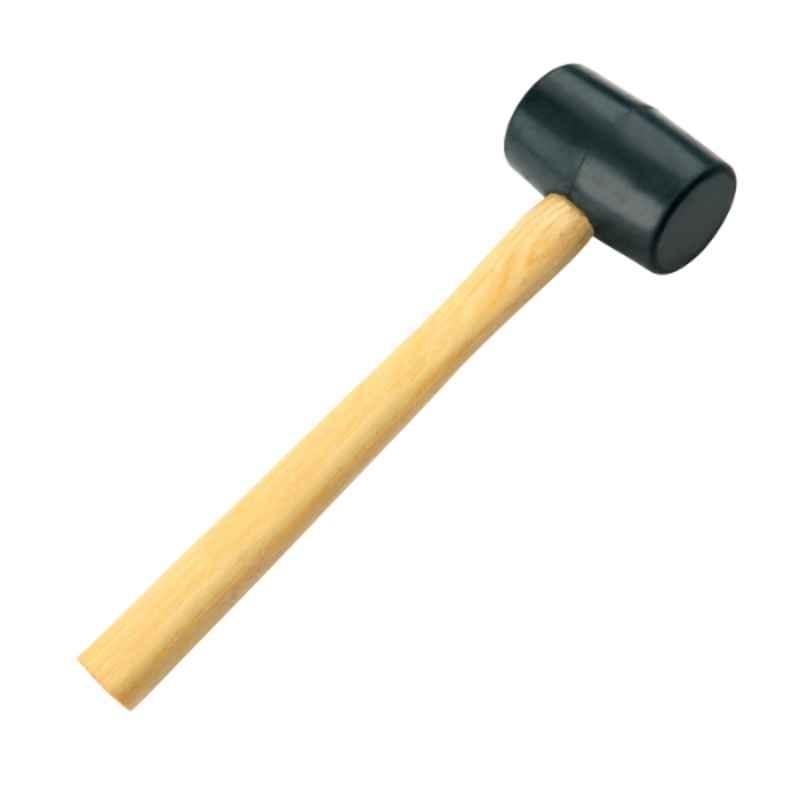 Beorol 295mm Rubber Hammer with Wooden Handle, CG250