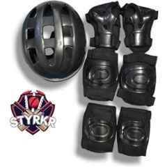 RB International Black Skating Kit Premiumm-418 Cycling Kit