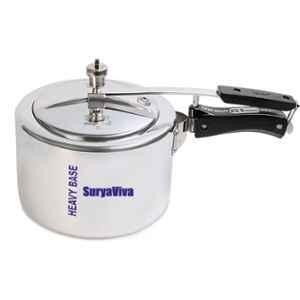Suryaviva SVPC03 3 Litre Stainless Steel & Aluminum Pressure Cooker