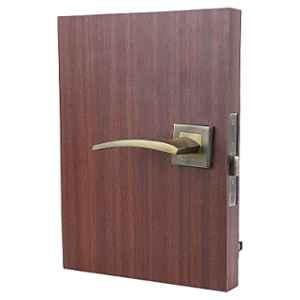Voltizi Lobos 8 inch Stainless Steel Antique Finish Mortise Door Lock Handle Set with 3 Keys