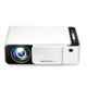 IBS T6 4700lm White Mini Wi-Fi LED Full HD LCD Corded Portable Projector with Built-in YouTube