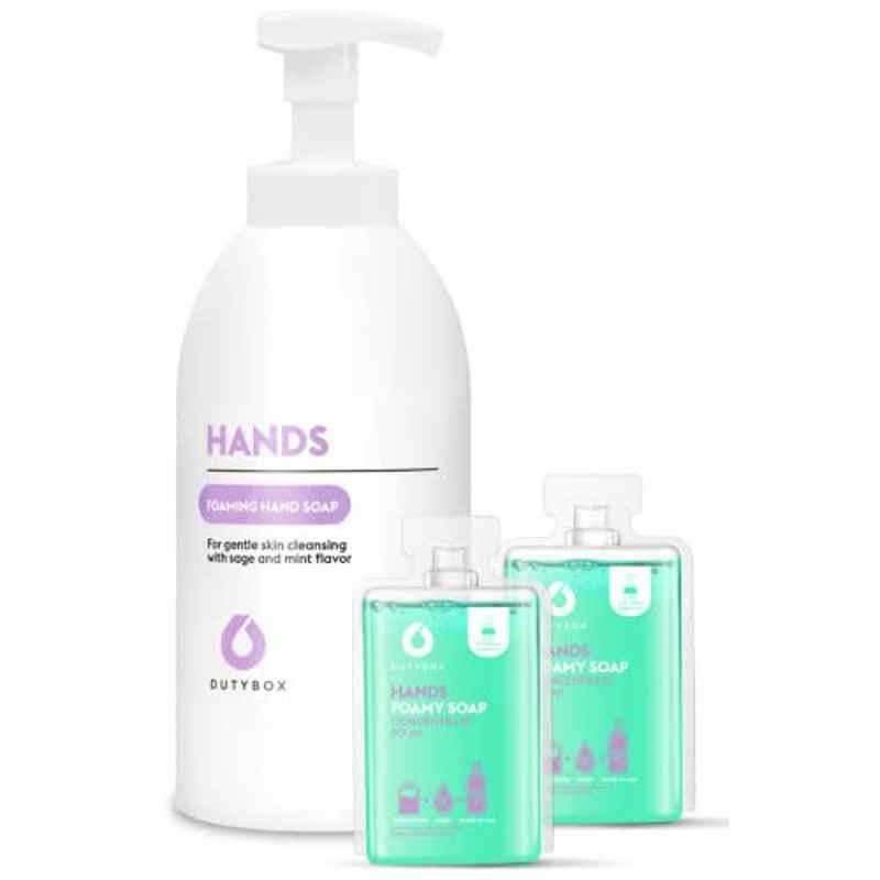 Dutybox 2x500ml Hand Soap Set with 2 Refill Capsule