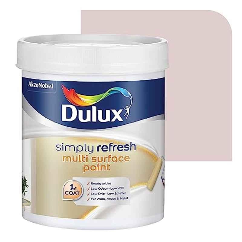 Dulux Simply Refresh 1L Rose Ash DIY Multi Surface Washable Paint with Soft Sheen Finish, 10YR 65/059