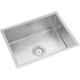 Anupam PS729SS 26x20 inch Stainless Steel Satin Finish Single Bowl Sink