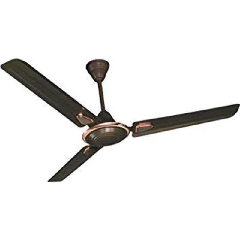 Crompton Super Briz Deco 48 inch 60W Aluminium Smoked Brown Ceiling Fan with 2 Years Warranty, Sweep: 1200 mm