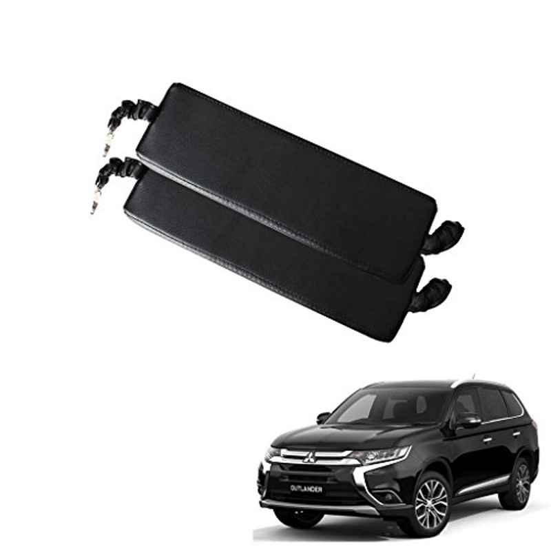 Kozdiko 2 Pcs Black Seat Gap Filler Set for Mitsubishi Outlander
