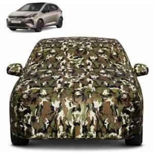 Allextreme Polyester Multicolour Camouflage Car Body Cover with Mirror Pocket for Tata Altroz All Model & Years (2020-2025), PV_VLSV05