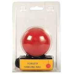 Forgesy PVC Red Cricket Practice Hanging Ball