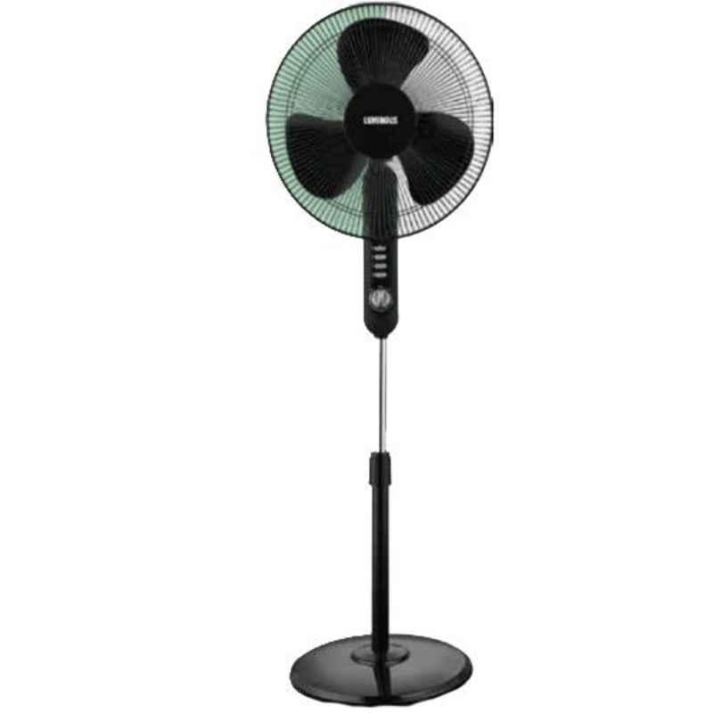 Luminous Speed Prime Black Padestal Fan, Sweep: 400 mm