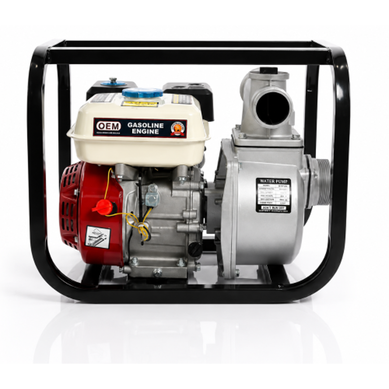 OEM 7.5HP 3 inch 196CC Petrol Engine Agriculture Water Pump Set, WP-30