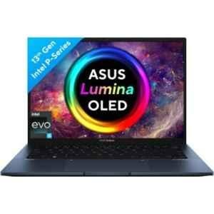 Asus UX3402VA-KM541WS ZenBook 14 2023 Thin & Light Ponder Blue Laptop with Intel EVO P-Series Core i5 13th Gen 1340P 16GB/512GB SSD/Windows 11 Home & 14 inch OLED Display, 90NB10G1-M005M0