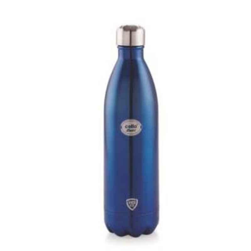 Cello Swift 1500ml Blue Stainless Steel Vacuum Water Bottle, 405CSSB0036