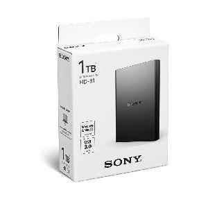 Sony Hd B1 1Tb External Slim Hard Disk Black Hard Disks