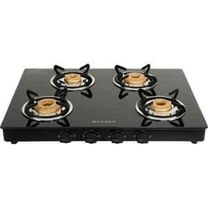 Faber Jumbo Xl 4 Burners Automatic Toughened Glass Top Cooktop