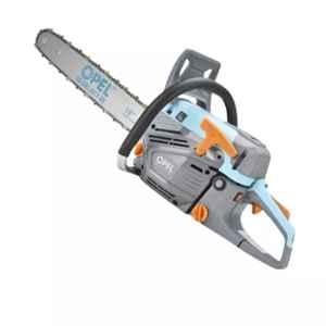 Opel Select 18 inch 78cc 2 Stroke Petrol Operated Chainsaw with RPM Display Meter for Wood Cutting & Carpentry Use, 5254