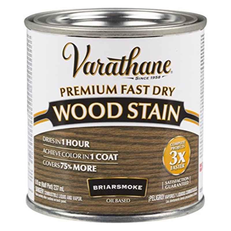 Varathane 8 Fl.oz Briarsmoke Premium Fast Dry Wood Stain, 307415