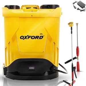 Tomahawk Oxford 20 Litre Battery Operated Agricultural Sprayer with Double Motor, Dual Switch, Long Lance & 4 Nozzles, DOB-2008