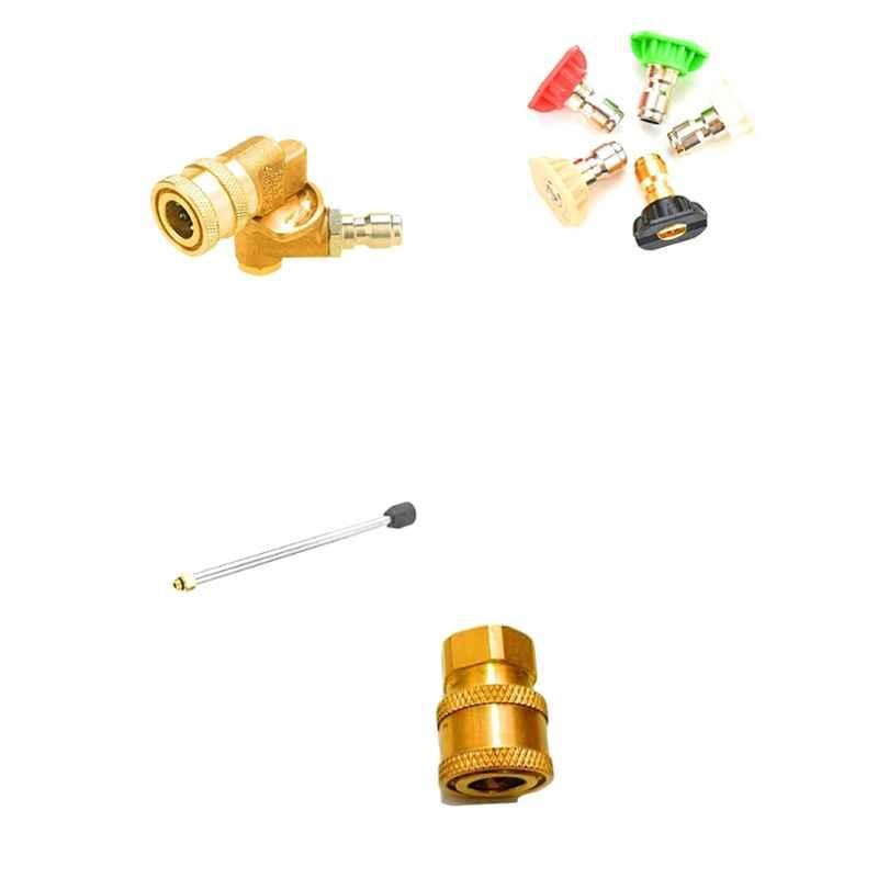 STARQ Attachment Full Set with 5 Pcs Nozzle, Extension Rod & Brass Adapter