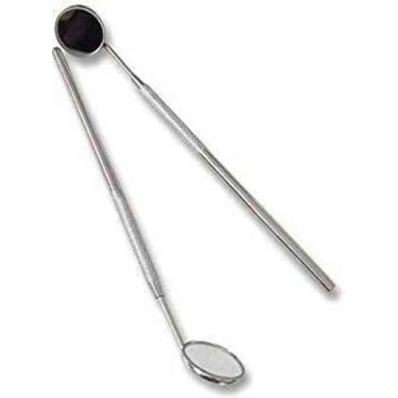 Forgesy 12 Pcs Stainless Steel Silver Dental Elevator Mouth Mirror with Handle Set, DH4554