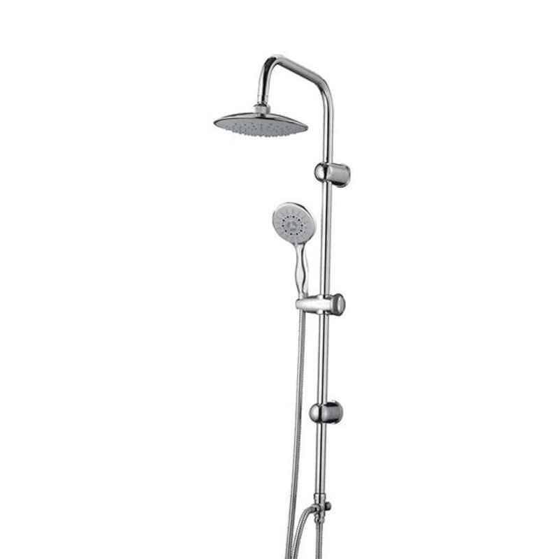 Milano Brass Silver Luxury Shower Column, 140400200093