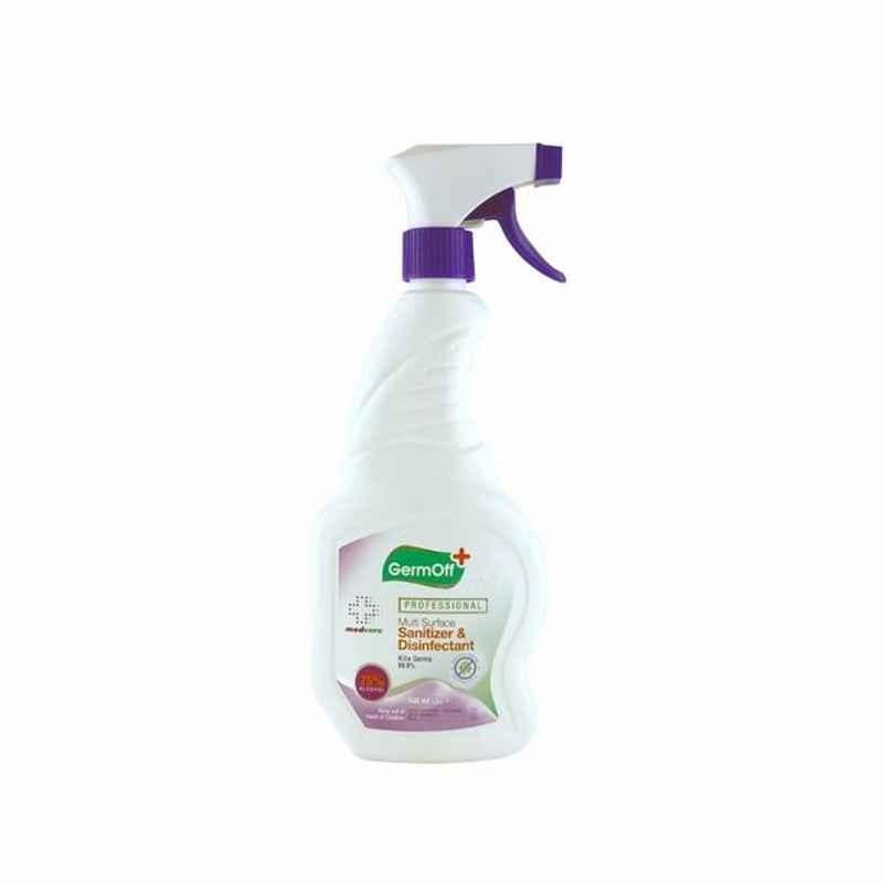 GermOff Multi-Surface Sanitizer and Disinfectant, 500ml, 12 Pcs/Carton