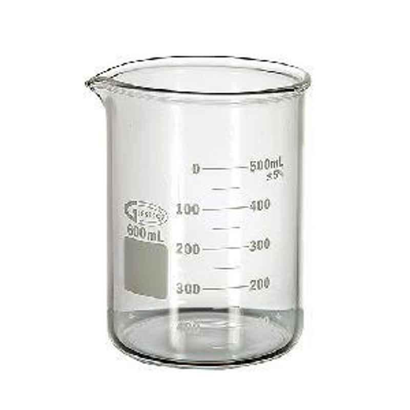 the Scale measuring jug 600ml. with measuring scale. Beaker for