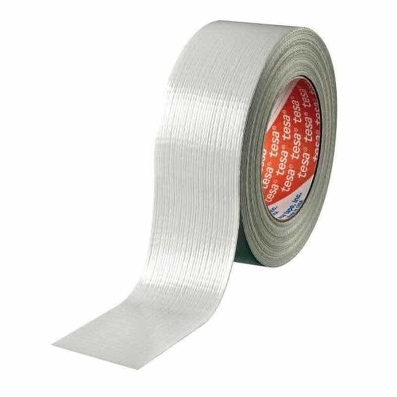 Tesa Duct Tape, 4613, 48 mmx50 m, White