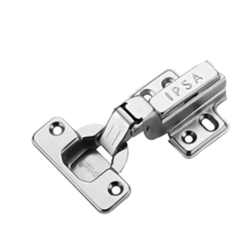 IPSA X Series 19-21mm Steel Soft Close Hydraulic Auto Cup Cabinet Hinge with Soft Closing Damper Door, 9011A (Pack of 10)