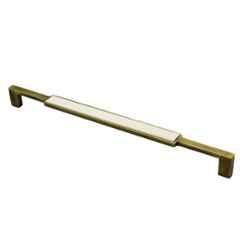 RAB 288mm Zinc White Antique Brass Drawer Pull Handle, 301