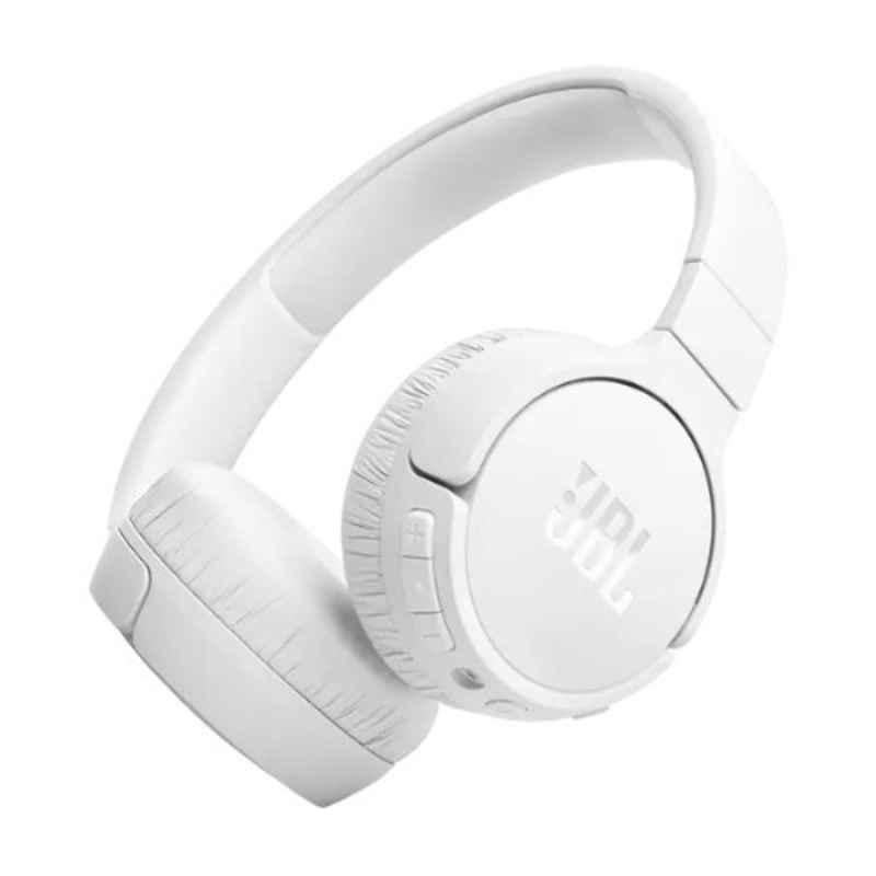 JBL 70hrs White Noise Cancelling Bluetooth Headphone, JBLT670NCWHT