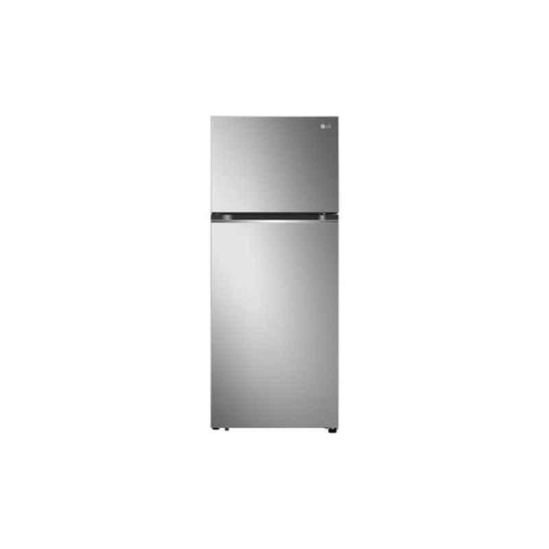LG 395L Platinum Silver Double Door Refrigerator