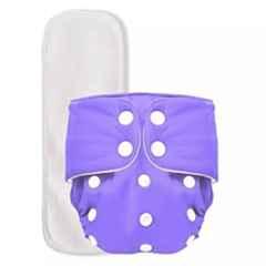 Fastgear Cotton Reusable Baby Diaper with Insert Pad, FG581, Size: Small