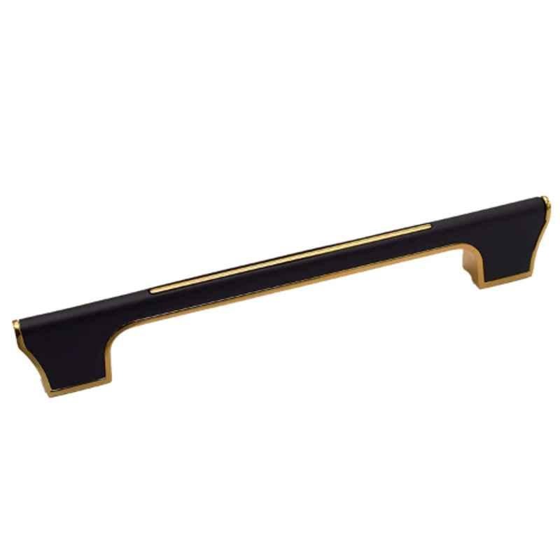 RAB 8 inch Zinc Rembo Black Wardrobe Pull Handle, M160