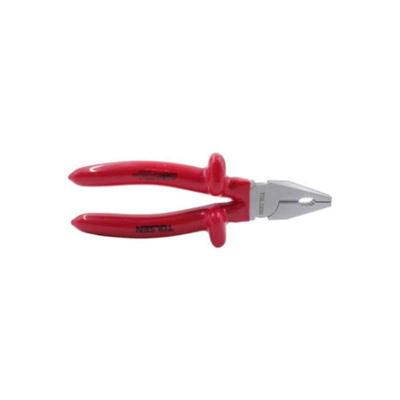 Tolsen 180mm VDE Dipped Insulated Combination Plier, 10118