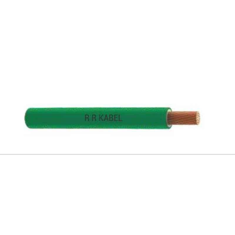 RR Cable 6 sqmm Single Core PVC Blue RR-Unilay FR Flexible Cable, Length: 90 m