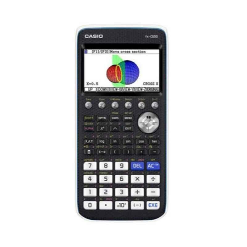 Casio FX-CG50 188.5x89x18.6mm Plastic Black, White & Blue Scientific Graphic Calculator
