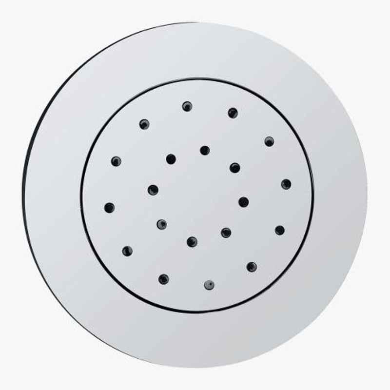 Kerovit 135mm Silver Chrome Finish Round Body Jet-Concealed, KA620001