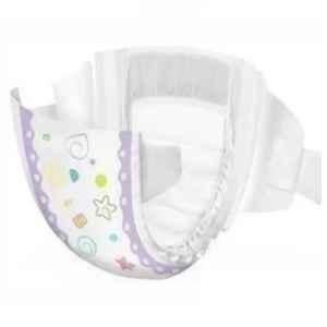 Wellstar BD-NB-200 Super Soft Open Tape Baby Diaper with High Absorb for New Born (Pack of 200)