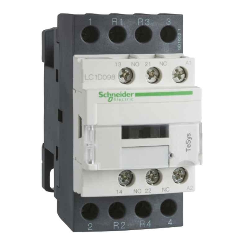 Schneider TeSys 4 Pole 48 VAC Contactor, LC1D098E7