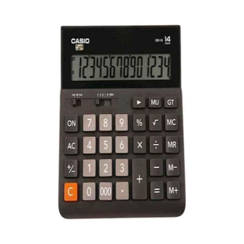 Casio 136.5x127x27.6mm Black & Grey Essential Calculator