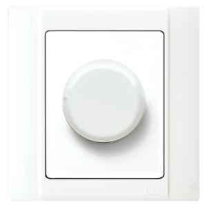 RR White 1G 1000W/450VA 2 Way Dimmer, VN6648
