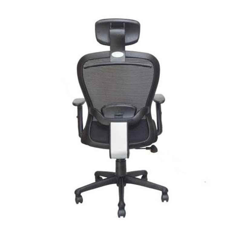 Official Comfort BUTTER FLY-HB & High Back Black Hydraulic Office Chair with Adjustable Handle, 1020