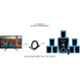 Krisons Polo 7.1 Channel Blue & Black Bluetooth Home Theatre