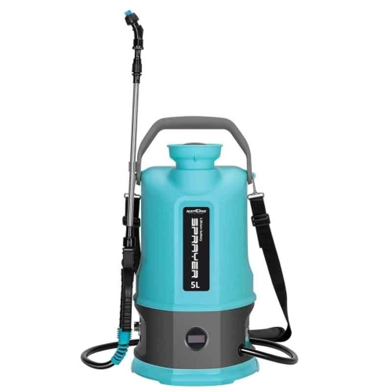 Neptune Max-5 Pro 5 Litre 12V 2.6 Ah Battery Sprayer with 2 Nozzles & Adjustable Shoulder Strap