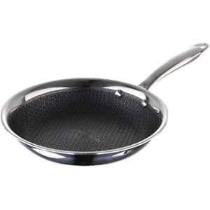 Silver Stainless Steel Bergner Hi-tech Prism Serving Pan, For Kitchen